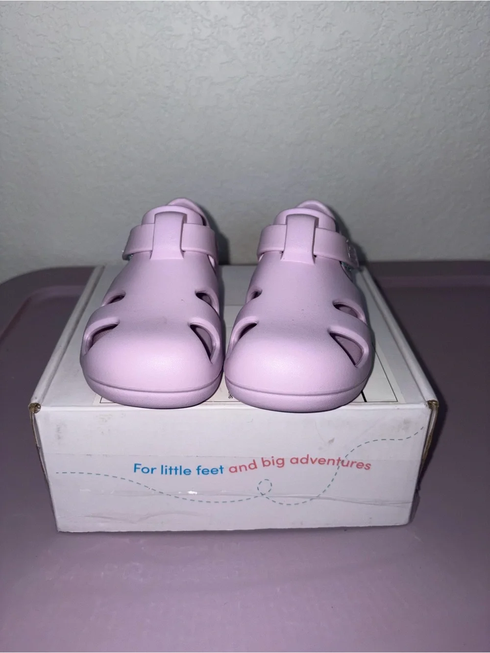 Ten Little Lavender Water-Ready Sandals